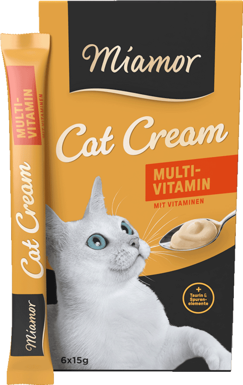 Miamor skanėstai katėms - kremas su vitaminais, 6*15 g, Miamor Multi-Vitamin Cream - papildoma nuotrauka 2
