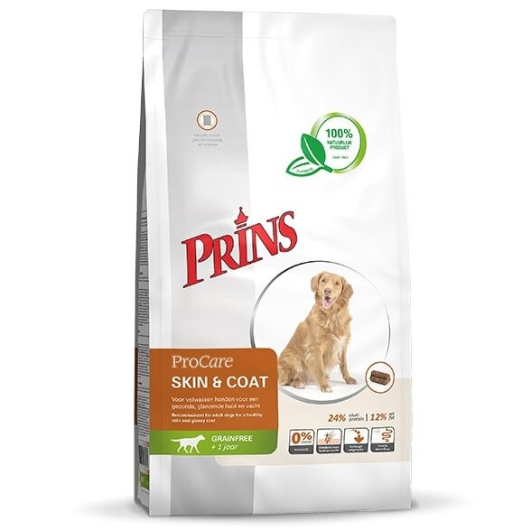 Prins ProCare Grainfree Skin & Coat begrūdis sausas pašaras suaugusiems šunims 12 kg