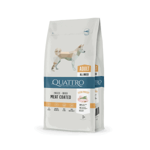 QUATTRO Extra Poultry su paukštiena sausas šunų pašaras, 3kg - papildoma nuotrauka 2
