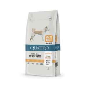 QUATTRO Maxi Poultry su paukštiena sausas didelių veislių šunų pašaras, 3kg