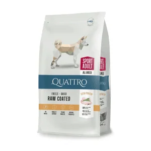 QUATTRO Sport su paukštiena sausas aktyvių šunų pašaras, 12kg