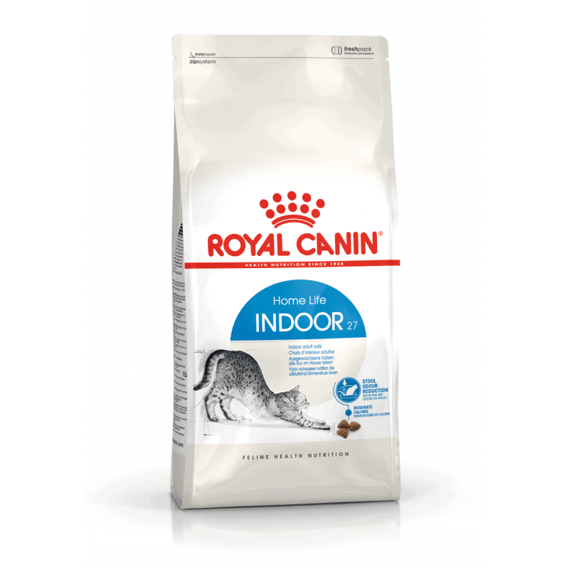 ROYAL CANIN INDOOR 10 KG - sausas maistas kambarinėms nejudrioms katėms