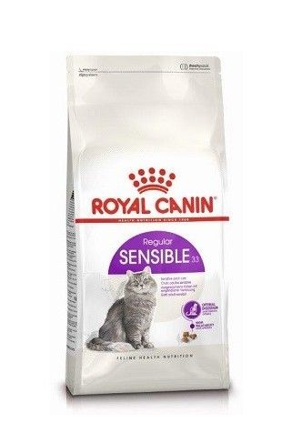 ROYAL CANIN SENSIBLE 33, 10 kg, sausas pašaras jautrioms katėms - papildoma nuotrauka 2