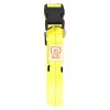 Šviečiantis ir šviesą atspindintis antkaklis šunims, SEECURITY, nailoninis, USB, geltonas, 50 cm