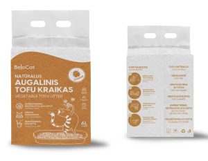 Kraikas katėms TOFU BeloCat, kokoso kvapo, 6 l (2,5 kg), 2 mm granulės - papildoma nuotrauka 2