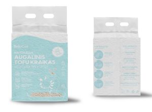 Kraikas katėms TOFU BeloCat, ledų kvapo, 6 l (2,5 kg), 2 mm granulės - papildoma nuotrauka 2