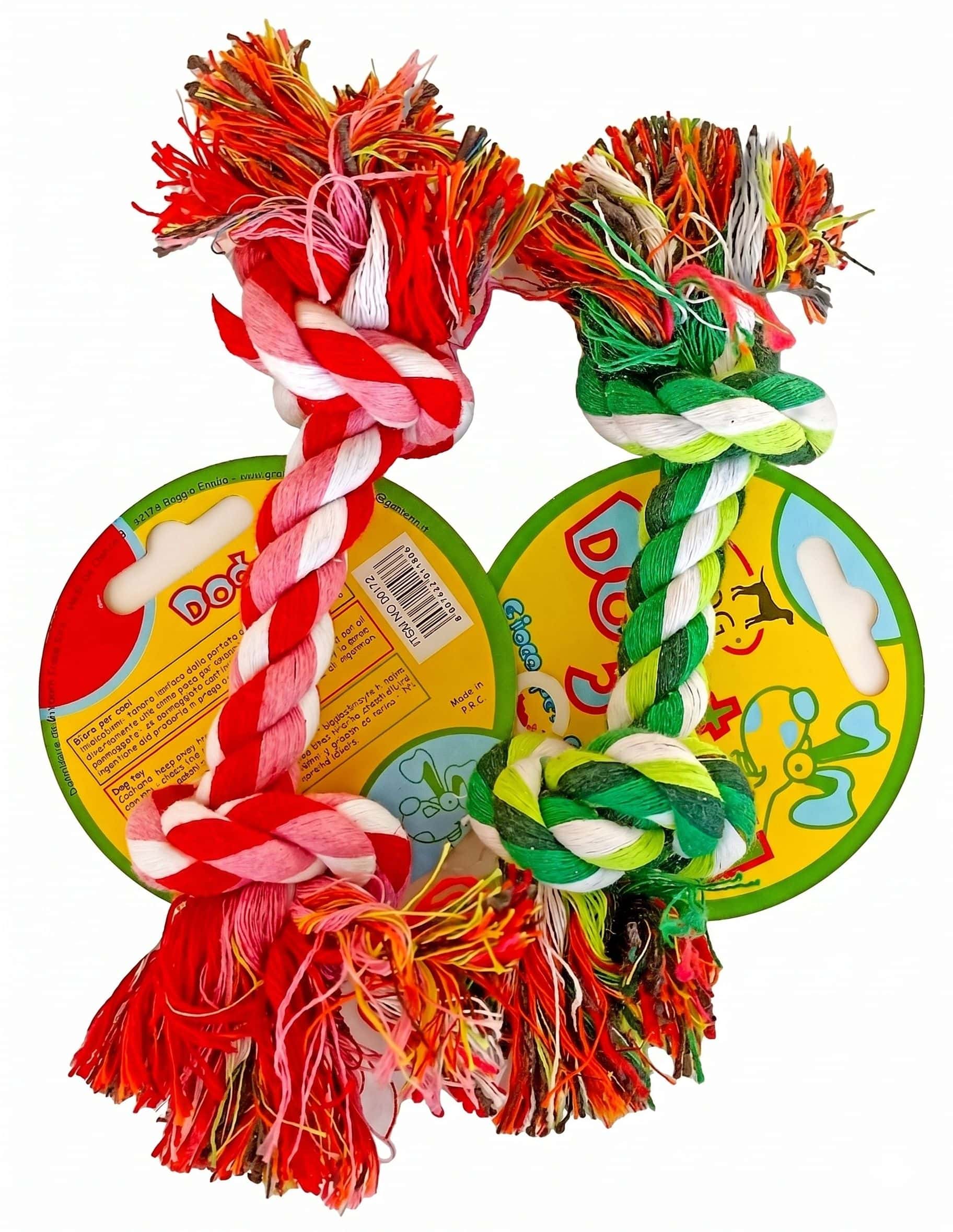 Žaislas šuniui - Susukta virvė, 20 cm - papildoma nuotrauka 2