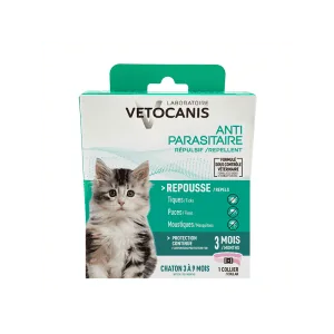 Vetocanis atbaidantis biologinis antkaklis kačiukams nuo 3 iki 9 mėnesių amžiaus - papildoma nuotrauka 3