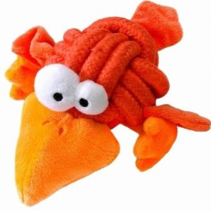 Žaislas šuniui - Coockoo Bobble - linksmas oranžinis paukštis, 8.5 cm - papildoma nuotrauka 2