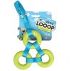 Žaislas šuniui Coockoo Looop 26*15*2 cm - suverti guminiai žiedai su rankena