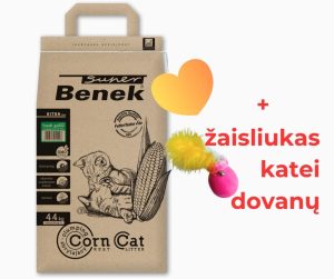 Kraikas katėms kukurūzinis, CORN CAT ULTRA Certech, sušokantis, 7 l, 4,4 kg