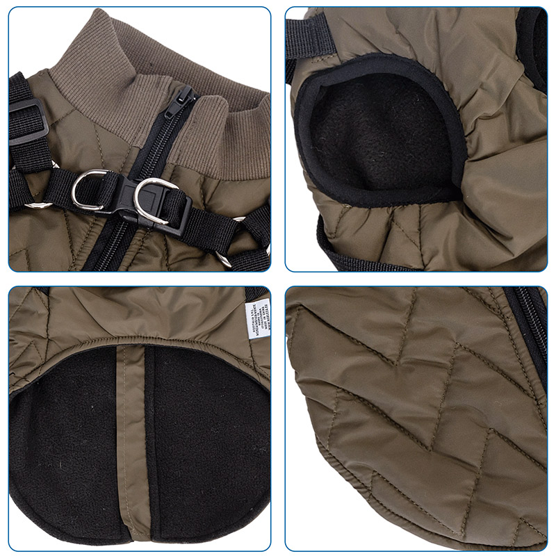 Nobleza striukė šuniui su petnešomis, įvairių spalvų, S 25cm - Image 6