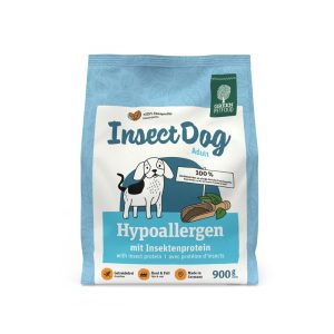 Green Petfood Insect Dog Hypoallergen sausas pašaras alergiškiems šunims, 900 g