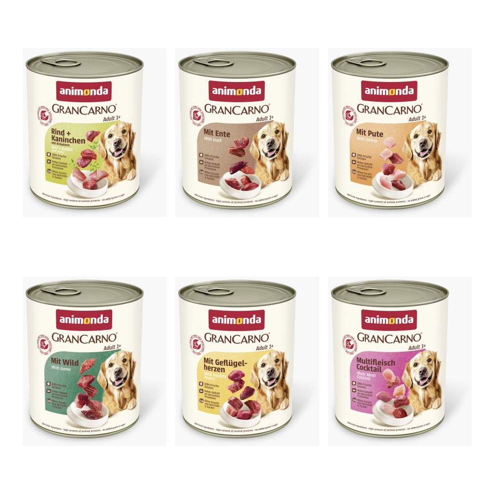 Animonda GranCarno Adult konservų rinkinys 6 x 800 g #2